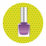 nail polish theme elements vector eps N6