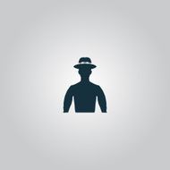 man on hat avatar