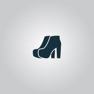 Two Woman Shoes Vector Illustration N2