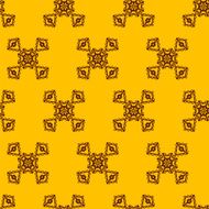 Seamless geometric floral pattern N26