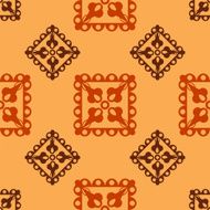 Seamless geometric floral pattern N32