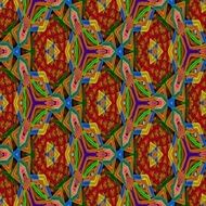 Background in carpet style various cheerful colors