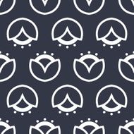 seamless pattern ethnic floral