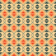 Seamless geometric ethnic pattern N2