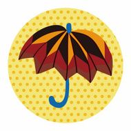 Umbrella theme elemets vector eps N60