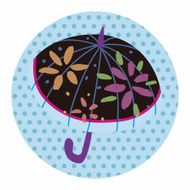 Umbrella theme elemets vector eps N62