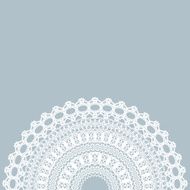 Vintage lace invitation card N4