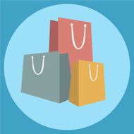 Shopping bag illustration