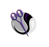 Hairdressing salon icon