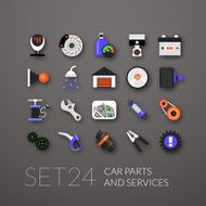 Flat Icons Set N16