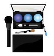 Professional cosmetics illustration