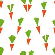 carrot pattern flat N2