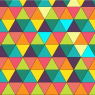 Colorful creative triangle pattern N2