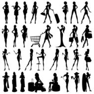 Silhouette of Woman N2