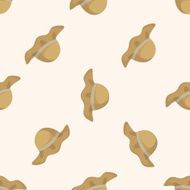 Fishing hat seamless pattern N2