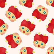flower f seamless pattern