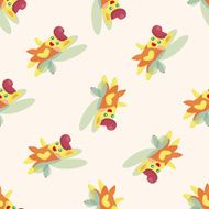 flower f seamless pattern N14