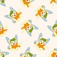 flower f seamless pattern N17