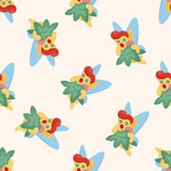 flower f seamless pattern N18