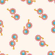 glasses seamless pattern N5