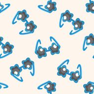 glasses seamless pattern N11