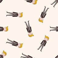 boy man cartoon sticker icon N2