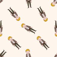 boy man cartoon sticker icon N6