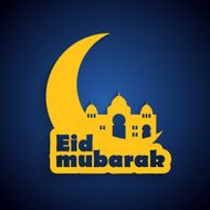 Background for Muslim Community Festival Vector Illustration N17