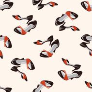 High-heeled shoes style cartoon sticker icon N2