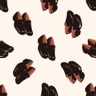 shoes style cartoon sticker icon