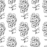 seamless vintage flower