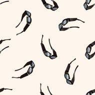 glasses cartoon sticker icon N9