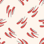 hair products theme hairpin cartoon seamless pattern background N2
