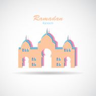 Background for Muslim Community Festival Vector Illustration N19