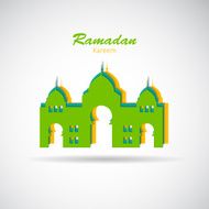 Background for Muslim Community Festival Vector Illustration N20