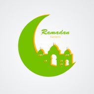 Background for Muslim Community Festival Vector Illustration N21