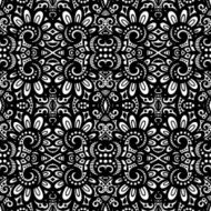 Seamless Vintage Lace Pattern (Vector) N23