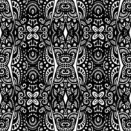 Seamless Vintage Lace Pattern (Vector) N24