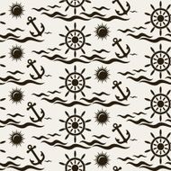 Anchor Background Seamless Pattern N20