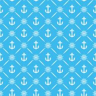 Anchor Background Seamless Pattern N45