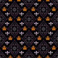 Vintage Background Wallpaper Seamless Pattern N25