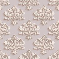 Seamless wallpapers in the style of Baroque Can be used N12
