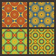 Set of geometric pattern N7
