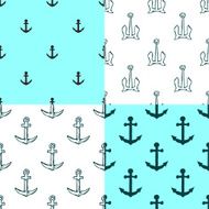 Anchor seamless pattern