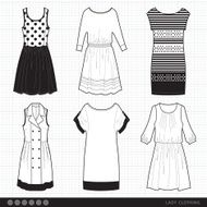 Fashionable lady clothes