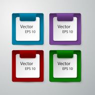 Vector illustration abstract paper background