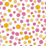 Abstract colorful image made from words which relate with summer