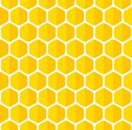 Beautiful honeycomb seamless background