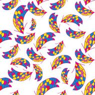 Seamless colorful background with arrows N2