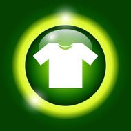 Tshirt Icon icon vector illustration Flat design style N3